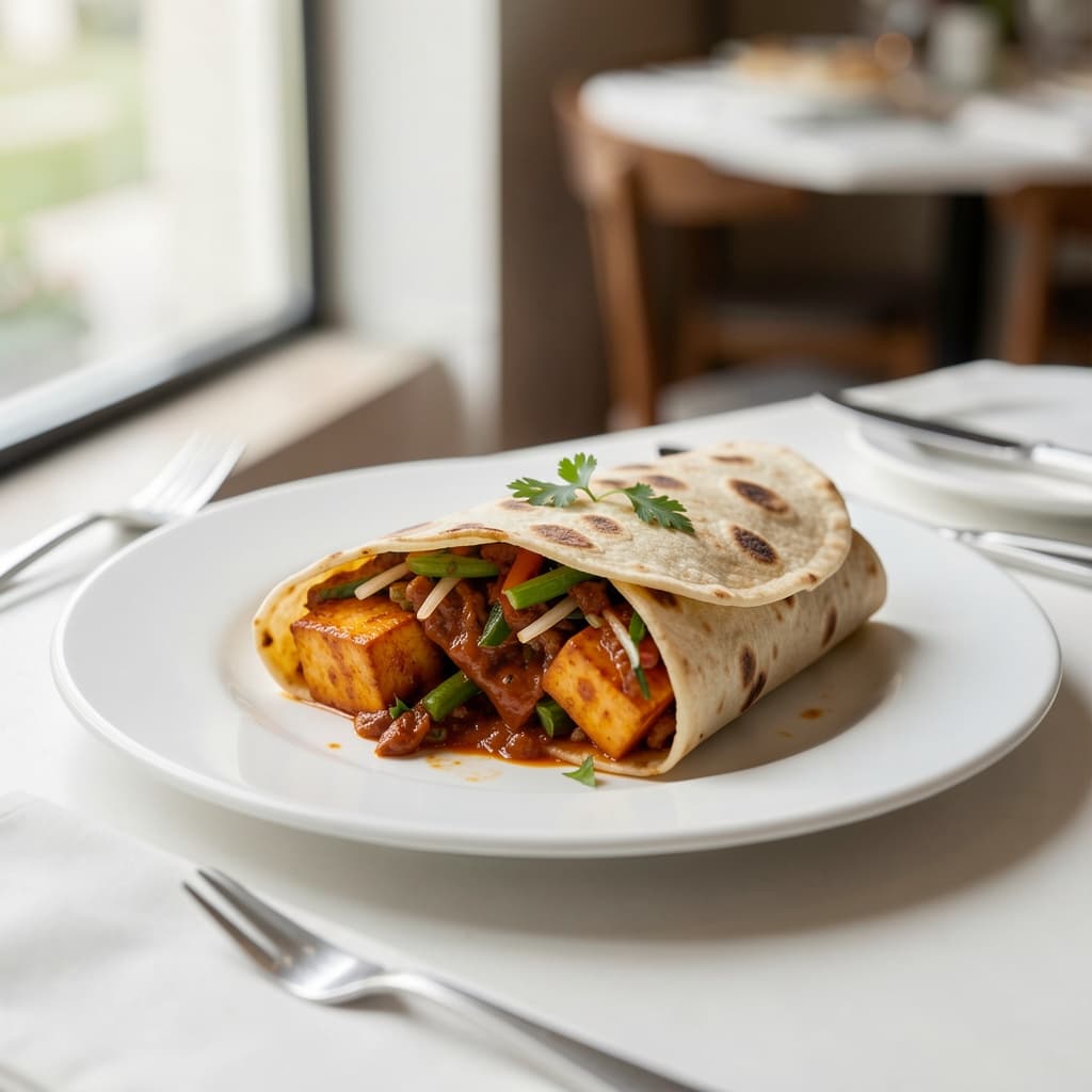 Paneer Wrap (Tandoori Flavor)