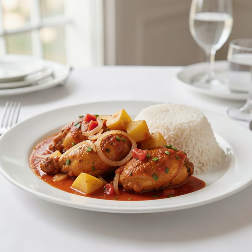 Chicken Vindaloo Entrée