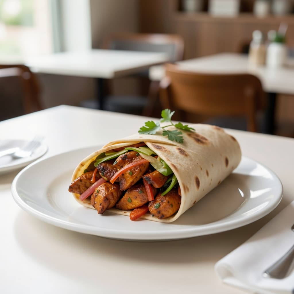 Chicken Wrap (Tandoori Flavor)