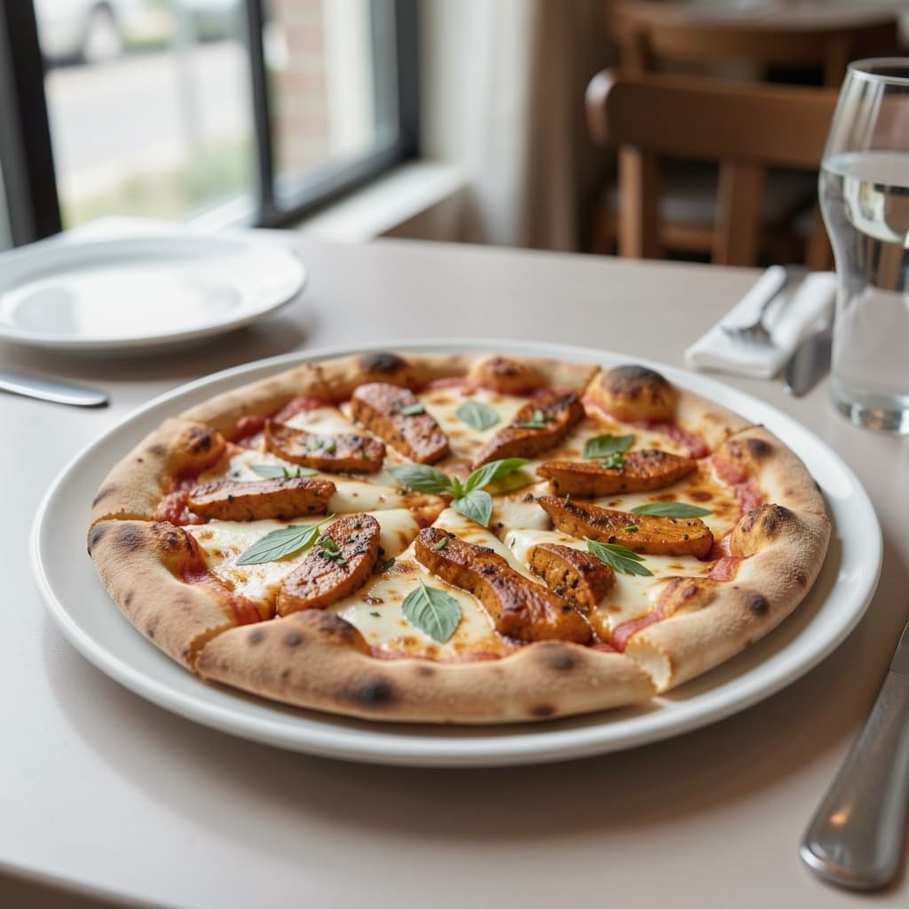 Chicken Pizza (Tandoori Flavor)