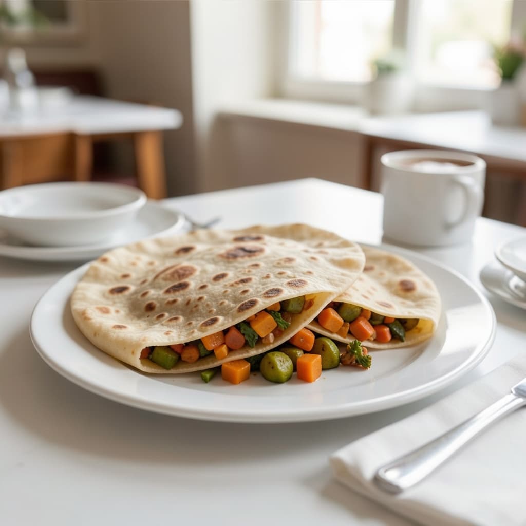 Butter Gobi Paratha